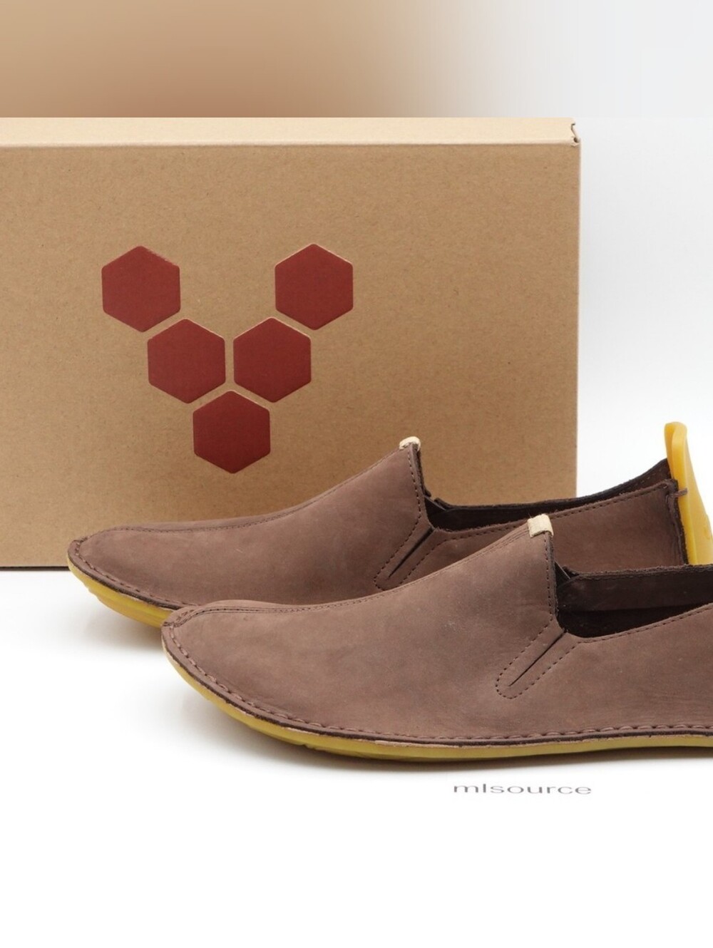 Vivo barefoot Ababa Leather Slip On Shoes